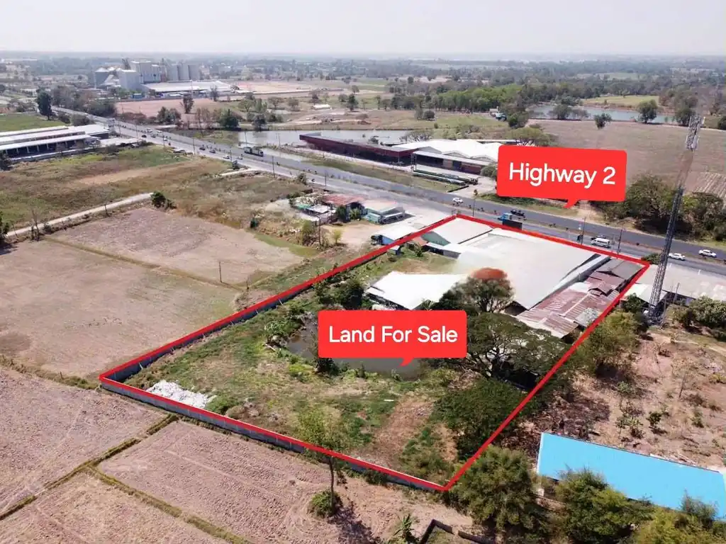 Highway 2 frontage — 5+ rai land for sale, Tha Phra, Khon Kaen, photo 17