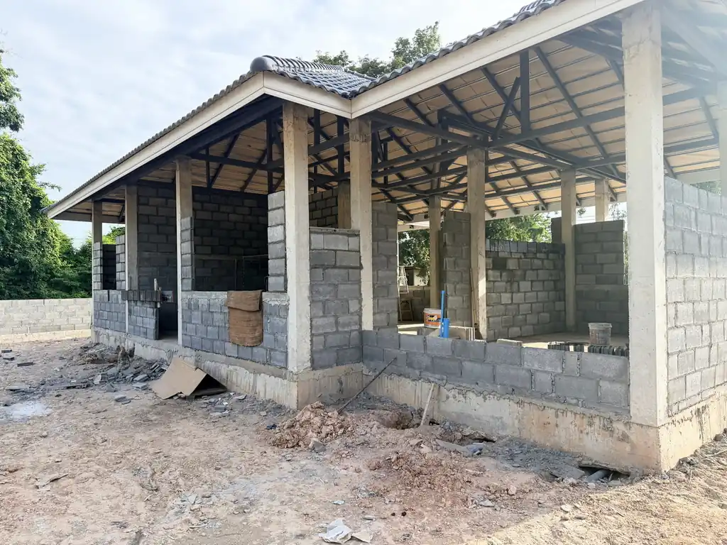 Two brand-new 3-bedroom homes under construction in Ban Lueam, Udon Thani, Thailand, photo 7