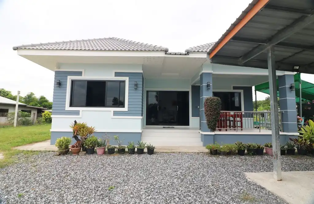 New 2025 raised 2-bed home on 1 rai, Nong Wua So, Udon Thani, photo 4