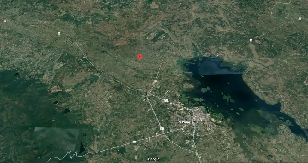 1.5 rai ready-to-build land for sale in Hang Hong, Sakon Nakhon, photo 6
