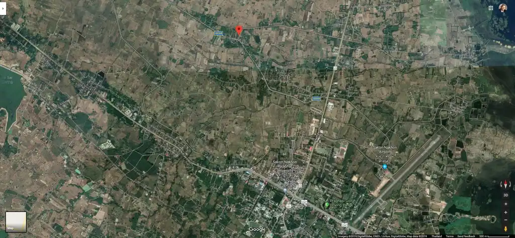 1.5 rai ready-to-build land for sale in Hang Hong, Sakon Nakhon, photo 7