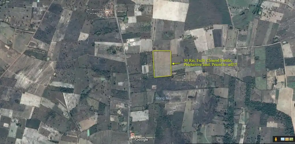 30 rai of prime land for sale, Nong Han, Udon Thani, photo 6