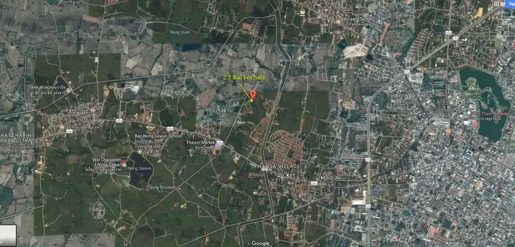 2+ rai leveled land plot for sale in Ban Lueam, Udon Thani, photo 4