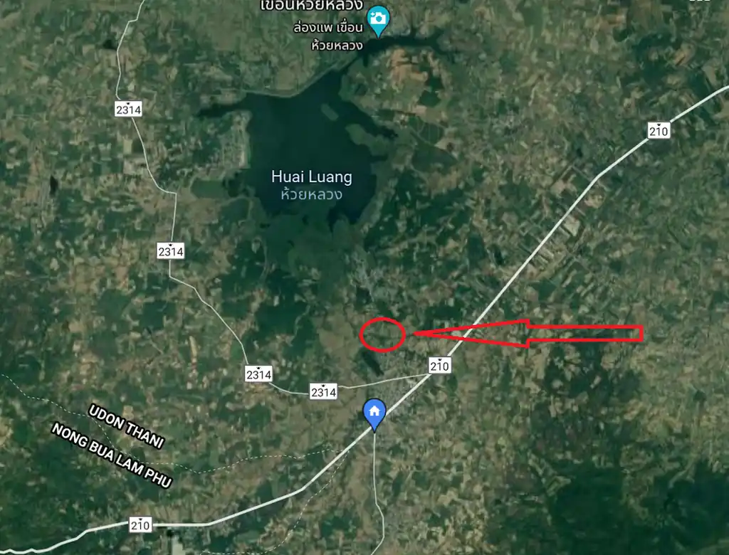 3.69 rai home site with rubber trees for sale near Nong Wua So, Udon Thani, photo 14